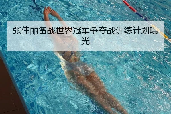 张伟丽备战世界冠军争夺战训练计划曝光